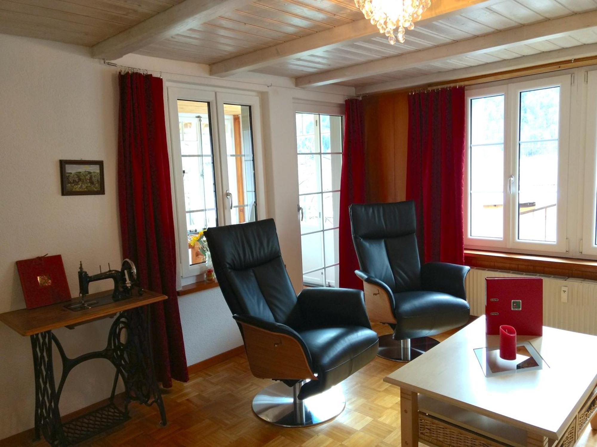 Apartamento Mountain-Panorama Meiringen Habitación foto